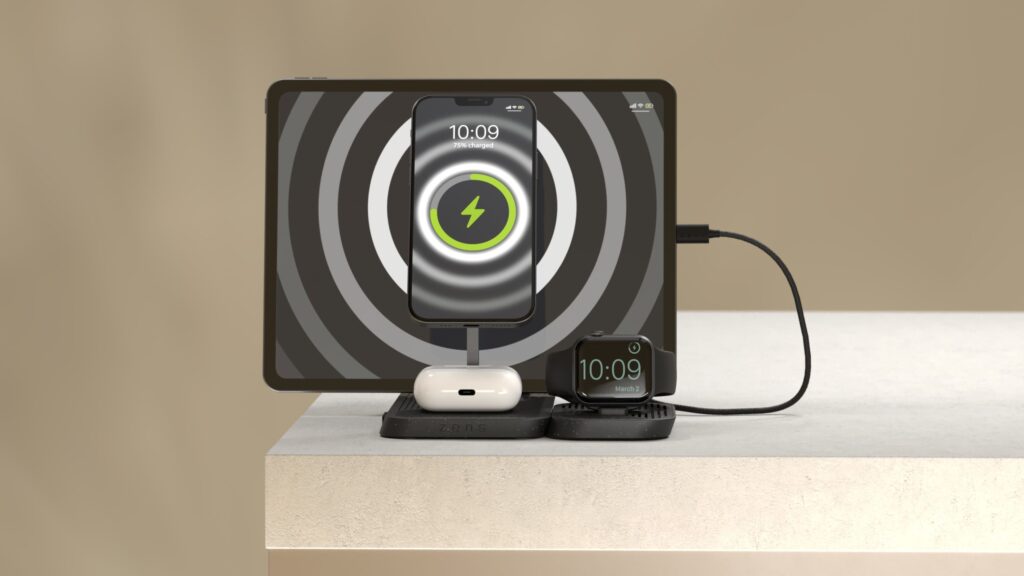 Multi-Karrikuesi MagSafe i Zens që mund të karrikojë deri në 4 pajisje njëkohësisht