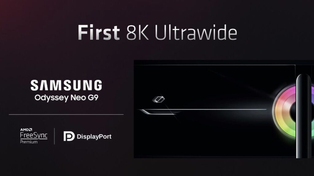 Samsung po ndërton një monitor të gjerë “8K” për të pasur “Odyssey Neo G9”