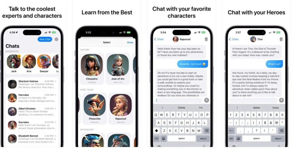 Roboti AI i Superchat lejon komunikimin me figura historike nëpërmjet ‘ChatGPT’