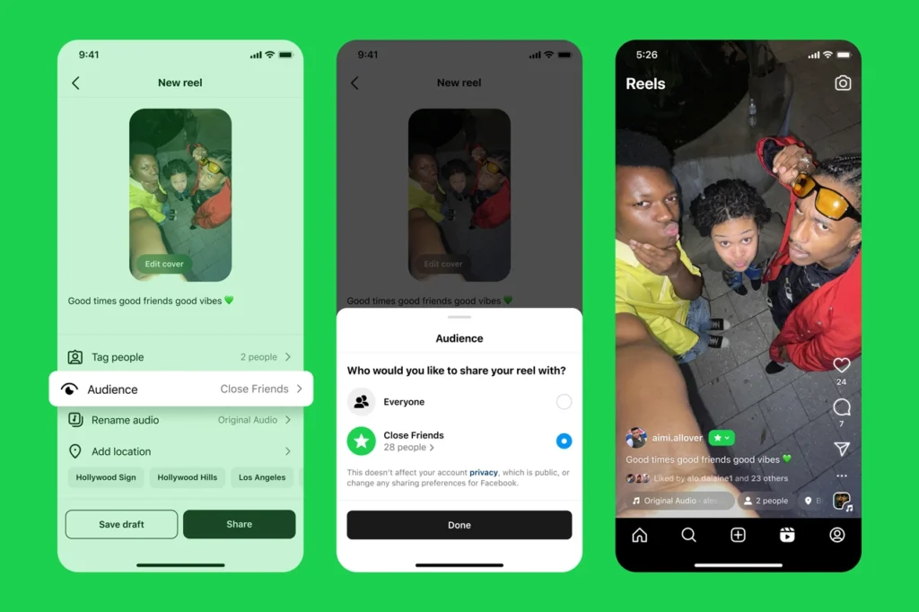 instagram close friends