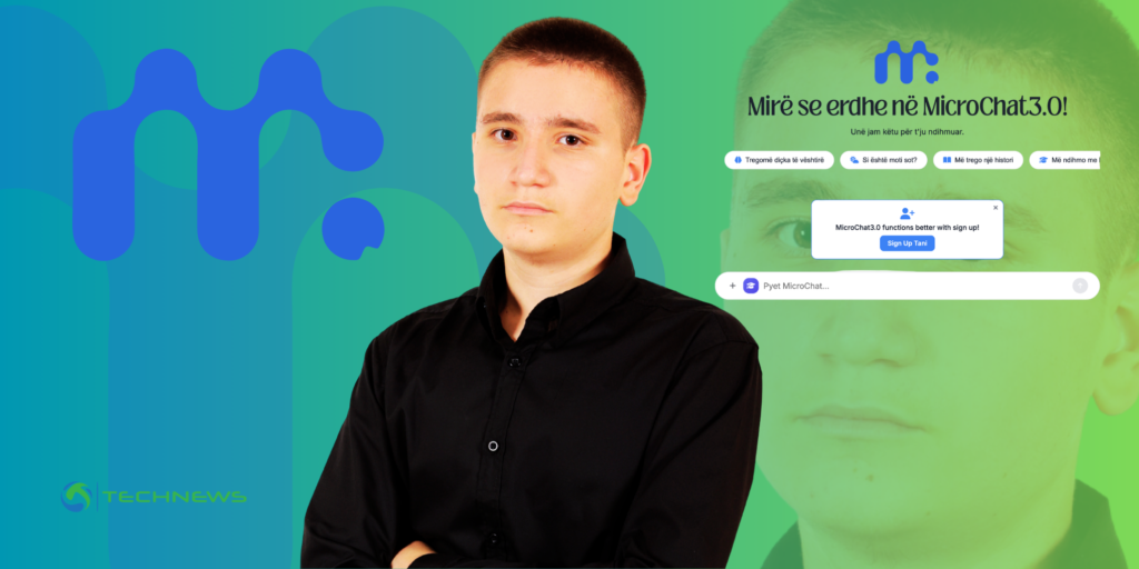 Nga Bankat e Shkollës te AI: 14-Vjeçari Shqiptar Krijon Chatbot-in e Parë me Standarde Globale
