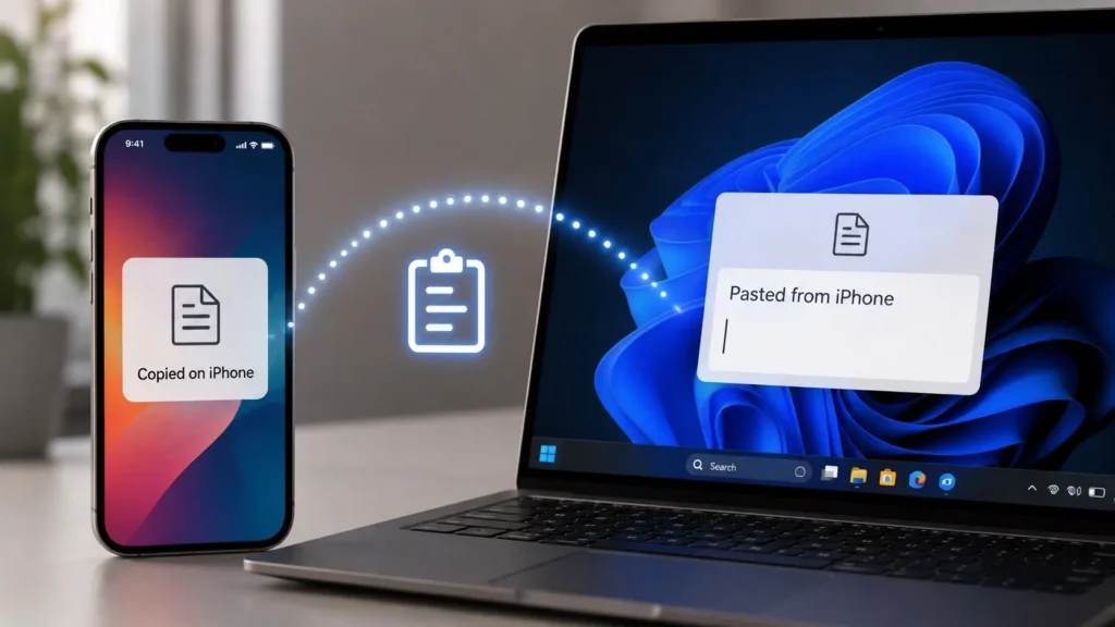 Apple do të sjellë funksionin “copy-paste” mes iPhone dhe Windows