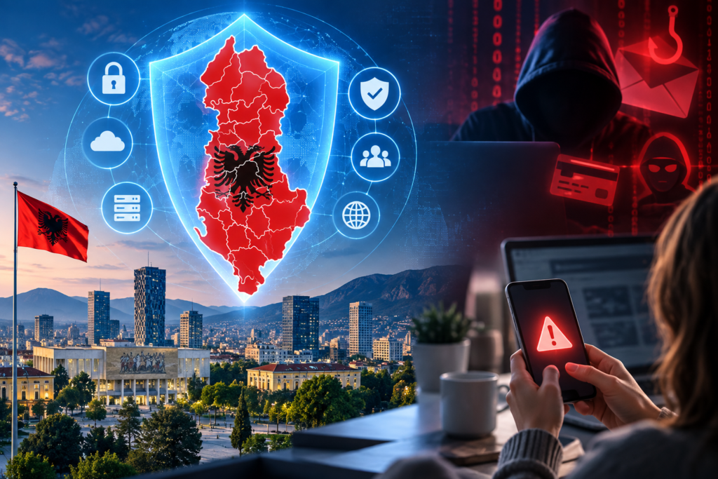 Shqipëria nr. 1 në botë për sigurinë kibernetike, por sa të sigurt janë realisht qytetarët online?