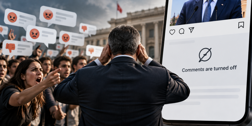 Qeveritarët mbyllin komentet në rrjetet sociale: Kur pushteti zgjedh të mos dëgjojë qytetarët
